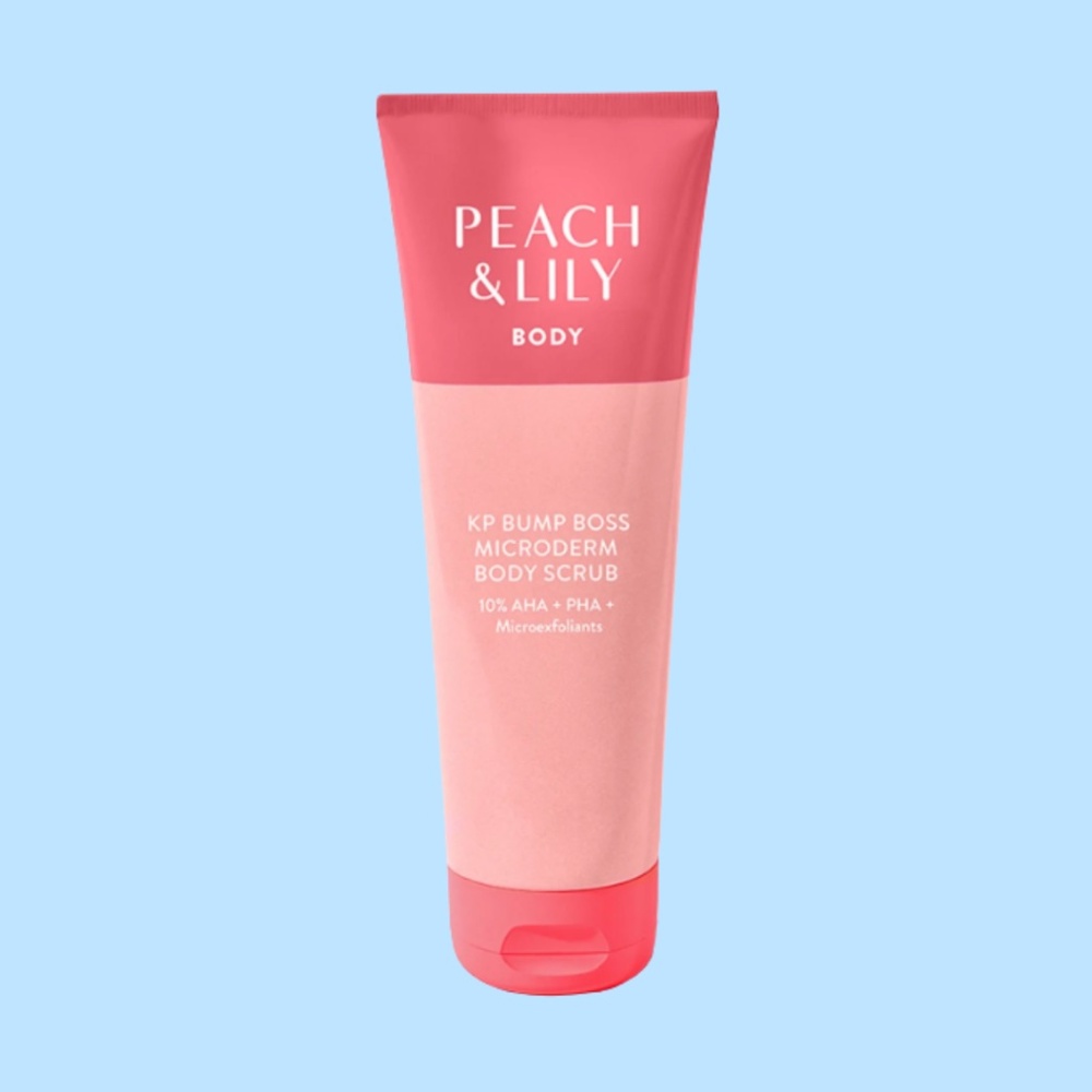 NWT Peach & Lily KP Bump Boss Microderm Body scrub